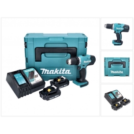 More about Makita DDF 453 RAJ Akku Bohrschrauber 18 V 42 Nm + 2x Akku 2,0 Ah + Ladegerät + Makpac