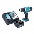 Makita DDF 453 RT1 Akku Bohrschrauber 18 V 42 Nm + 1x Akku 5,0 Ah + Ladegerät