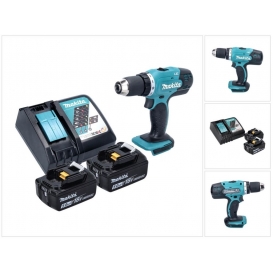 More about Makita DDF 453 RT Akku Bohrschrauber 18 V 42 Nm + 2x Akku 5,0 Ah + Ladegerät