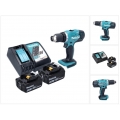 Makita DDF 453 RT Akku Bohrschrauber 18 V 42 Nm + 2x Akku 5,0 Ah + Ladegerät