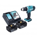 Makita DDF 453 RT Akku Bohrschrauber 18 V 42 Nm + 2x Akku 5,0 Ah + Ladegerät