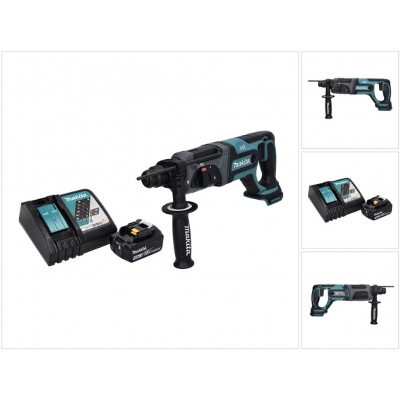 Makita DHR 241 RT1 Akku Bohrhammer 18 V 2,0 J SDS plus + 1x Akku 5,0 Ah + Ladegerät