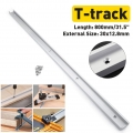 800mm T-track T Spur Gehrungsschiene T Slot Jig Tools Für Holzbearbeitung