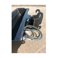 Baggerschaufel Minibagger Radlader Schaufel 80cm / Aufnahme: CW05 Hydraulisch schwenkbar