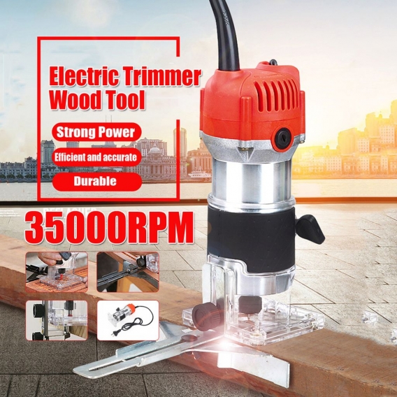 3000W 35000RPM Elektrisch von Hand Trimmer Holz Laminat Palm Router Schreiner