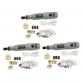 3-teilige Bohrmaschine3-teiliges USB-Kabel (5 V DC)3-teiliger Klemmdorn3-teiliges Gummirad3-teilige Gewindestange3-teiliges Krei