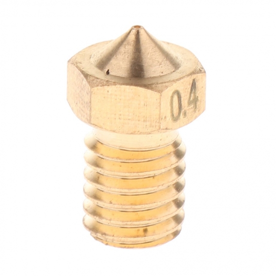 3D Extruder Düse aus Kupfer Druckköpfe Düse für  Hotend Extruder 1.75mm 3D Drucker 0,5 mm (Gold)