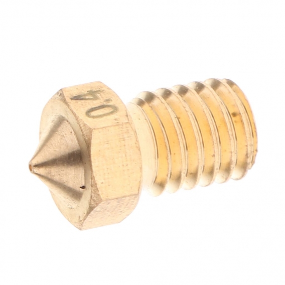 3D Extruder Düse aus Kupfer Druckköpfe Düse für  Hotend Extruder 1.75mm 3D Drucker 0,5 mm (Gold)