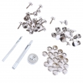 1 Satz Druckknopf Schraubenbefestigungssatz Druckknopf Schraube Fastener Kit Befestigungssatz