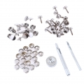 1 Satz Druckknopf Schraubenbefestigungssatz Druckknopf Schraube Fastener Kit Befestigungssatz