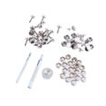 1 Satz Druckknopf Schraubenbefestigungssatz Druckknopf Schraube Fastener Kit Befestigungssatz