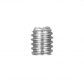 DIN916 304 Edelstahl Madenschraube Cup Point Innensechskant Set M2.5 * 3 DIN916 304 Stainless Steel Bolt Grub Screw Cup Point He