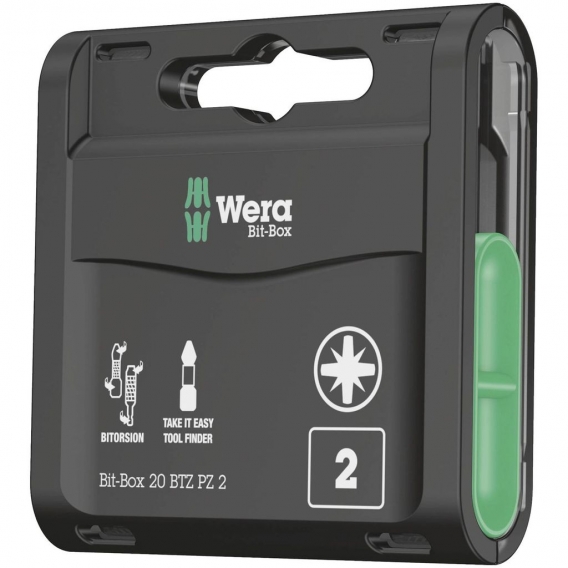 Wera Bit-Box 20 BTZ PZ2x 25mm 20er Box