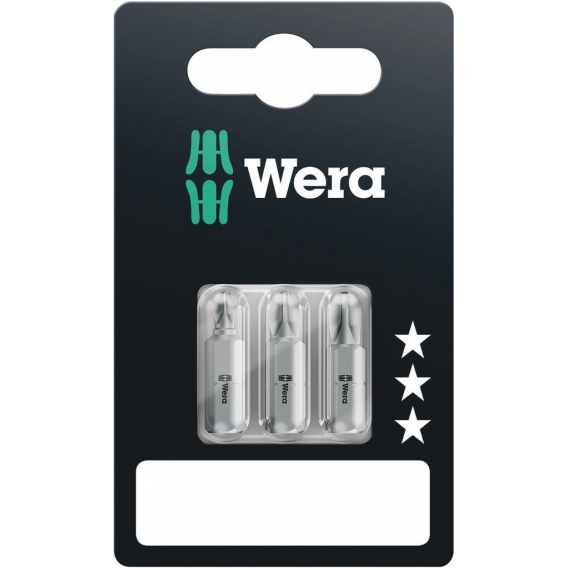 Wera 851/1 Z SB Bits, 3-teilig PH 1x25, PH 2x25, PH 3x25 05073307001