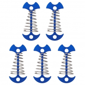 More about AcserGery Fischgräten-Schnurspanner aus Aluminiumlegierung, Holzplattform, Verwendung von Fischgräten-Zeltstangen, Oxidation ver