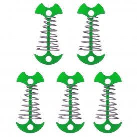 More about AcserGery Fischgräten-Schnurspanner aus Aluminiumlegierung, Holzplattform, Verwendung von Fischgräten-Zeltstangen, Oxidation ver