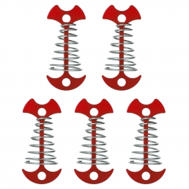 More about AcserGery Fischgräten-Schnurspanner aus Aluminiumlegierung, Holzplattform, Verwendung von Fischgräten-Zeltstangen, Oxidation ver