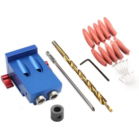 More about AcserGery Tischlerwerkzeug-Set Pocket Hole Jig Kit System mit Stufenbohrer für die Holzbearbeitung