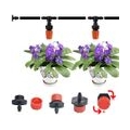 AcserGery Tropfbewässerungsset Bewässerungstropfer Sprinkler Verstellbarer T-Anschluss Gartenschlauch Bodenanker DIY Automatisch