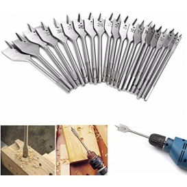 More about AcserGery 6-40 Mm Flachspaten Holzbearbeitung Sechskantschaft Bohrer Spaten Bit Pick Hole Cutter-6 Mm