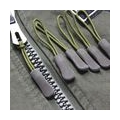 Pyzl 5/10/15pcs Hot Zipper Pull Outdoor-Werkzeuge Ends Lock Reißverschlüsse Schnur Seil Abzieher Taschen Clip Schnalle Hochwerti