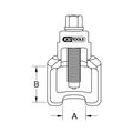 KS TOOLS 3/4" Vibro-Impact Universal-Kugelgelenk-Abzieher-Glocke 67 x 75 mm