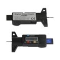 Reifen Profiltiefenmesser Reifenprofilmesser Auto Tiefenmesser Motorrad Profilmesser Messschieber LCD Display, 0-25 mm