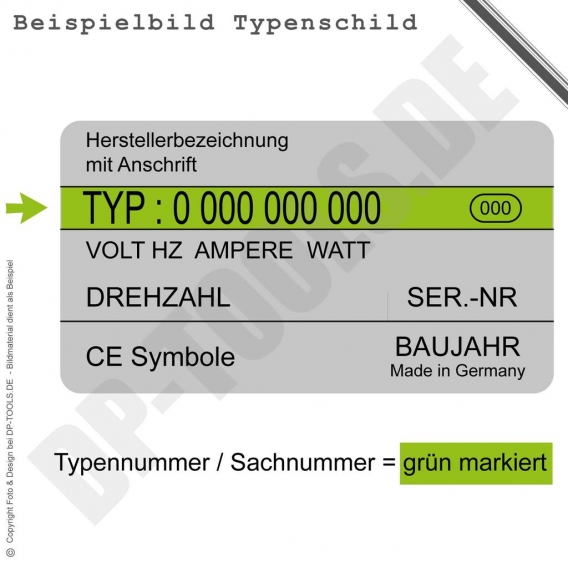 Kohlebürsten für Bosch Akku-Schlagbohrschrauber HDS 181 - HDS181 - HDS-181