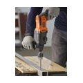 BLACK+DECKER Bohrhammer BEHS01K-QS ,schwarz/orange, 650 Watt, Koffer