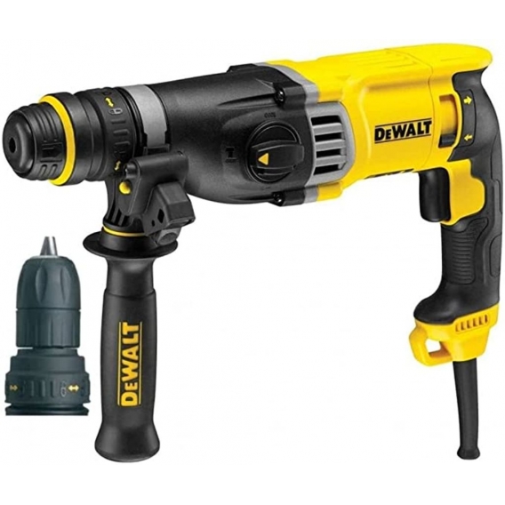 DeWALT D25144KP Kombihammer Bohrhammer Meißelhammer SDS-Plus 900W Schnellspannbohrfutter Bohrer