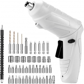 More about AcserGery 47-in-1-Akku-Akku-Elektroschrauber-Set, 3,6 V Li-Ion 3,5 N Max. Drehmoment, rotierende elektrische Bohrmaschine für He