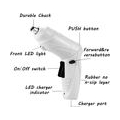 AcserGery 47-in-1-Akku-Akku-Elektroschrauber-Set, 3,6 V Li-Ion 3,5 N Max. Drehmoment, rotierende elektrische Bohrmaschine für He