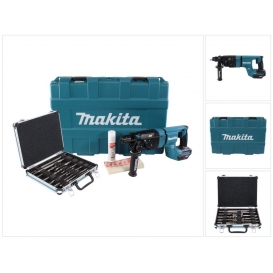 More about Makita HR 007 GZ01 Akku Kombihammer 40 V max. 3,0 J SDS plus XGT + 13 tlg. Bohrer und Meißel Set + Koffer - ohne Akku, ohne Lade