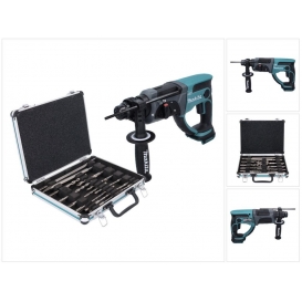 More about Makita DHR 202 Z Akku Kombihammer 18 V 2,0 J SDS Plus + 13 tlg. Bohrer und Meißel Set - ohne Akku, ohne Ladegerät