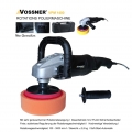 Vossner® Poliermaschine VPM 1400 Set 1400W 100-3000U/min stufenlos regulierbar Autopoliergerät Poliergerät Polierer