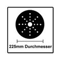 MIRKA Softauflage für Ø 225 mm Teller für Ø 225 mm Teller für LEROS Klett (3 St)