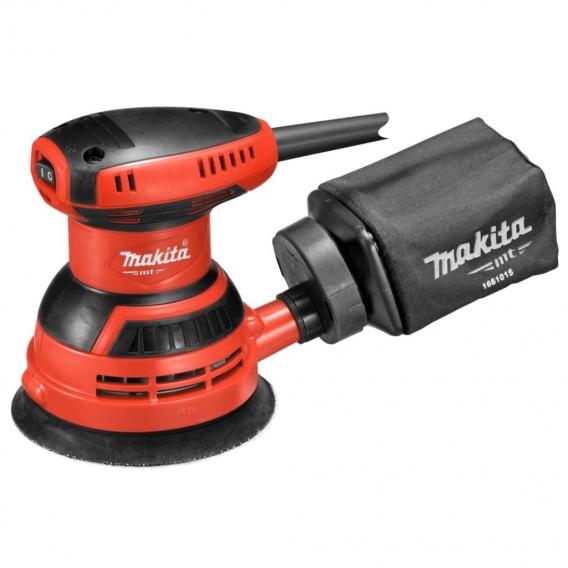 Makita Exzenterschleifer 125 mm Orange und Schwarz