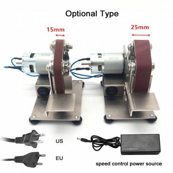 Multifunktionsschleifer Mini Elektro-Bandschleifer DIY Polierschleifmaschine Schneidkantenschaerfer