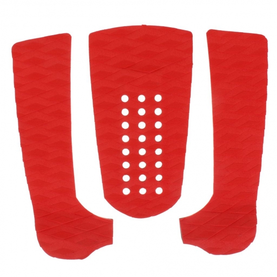 1 Satz Surfboard Traction Pads (3 Stück)  rot