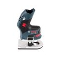 Bosch GKF 12V-8 Professional Akku Kantenfräse 12 V + 1x Akku 3,0 Ah + L-Boxx - ohne Ladegerät