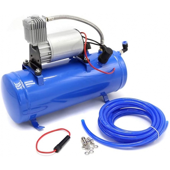 Auto Luftkompressor Druckluft Kompressor 150psi 12V Luftkompressor mit 6 Liter Tank Reifenfüller RV ReifenPumpe für Air Horn Tra