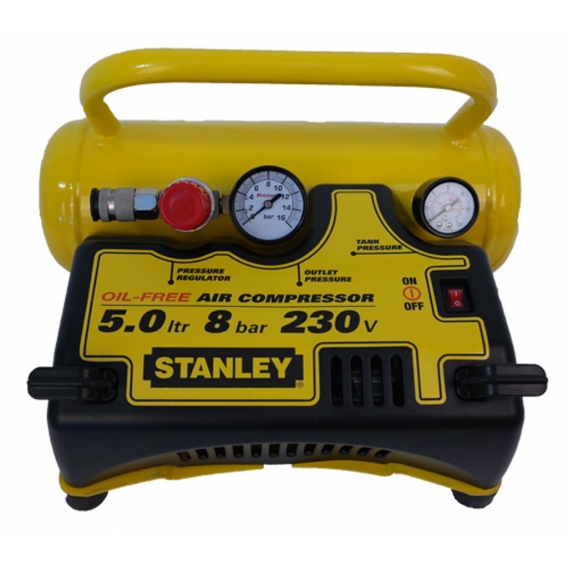 Stanley Druckluft - Kompressor 5 Liter DN55/8/5