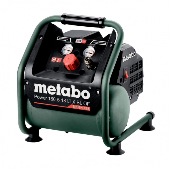 Metabo Akku Kompressor Power 160-5 18 LTX BL OF 18V ölfrei CAS System Mafell