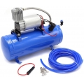 Luftkompressor-Pumpe 6L Air Horn Kit mit 150 PSI 12 V Luftkompressor AIR Trumpethorn Compressor Luft kompressor mit Rohr für Fah