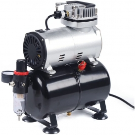 More about Airbrush Kompressor Druckluft Luft kompressor mit 3L Lufttank/Regulator/Öl-Wasser-Separator 4bar