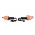 1 Paar SPEC-X Blinker Arrow two - 12V / 21W klar orange E-, universelles Ersatzteil