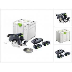 More about Festool HKC 55 EB-Basic Akku Handkreissäge 18 V 160 mm Brushless ( 576163 ) + 2x Akku 3,1 Ah + Ladegerät + Systainer