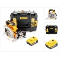 Dewalt DCS 570 NT Akku Handkreissäge 18V 64mm Brushless + 1x Akku 5,0Ah + TSTAK - ohne Ladegerät