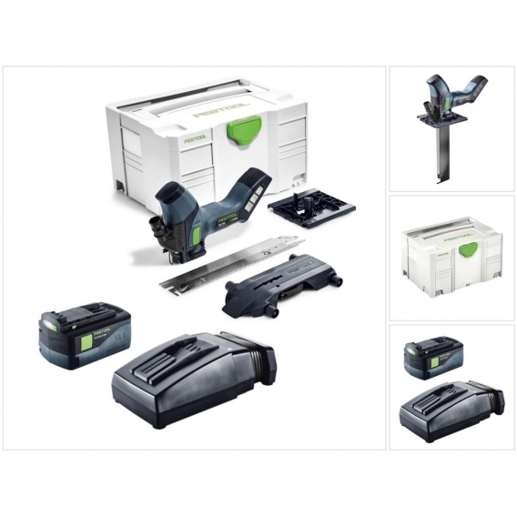 Festool ISC 240 Li Akku Dämmstoffsäge 18V ( 574821 ) 240mm im Systainer + 1x 5,2Ah Akku + Ladegerät