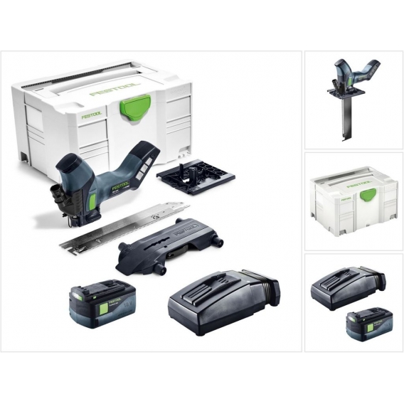 Festool ISC 240 Li Akku Dämmstoffsäge 18V ( 574821 ) 240mm im Systainer + 1x 5,2Ah Akku + Ladegerät